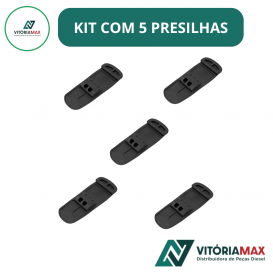 Kit c/5 Presilhas de Borracha para Para-lamas Tração DAF XF — Cód. DAF011.7