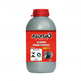 Fluido de Freio DOT 3 Radnaq RQ7030 200ml Alta Performance para Sistema Hidráulico