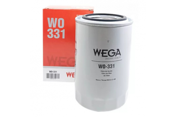 Filtro De Óleo Wega Wo331 Peugeot Iveco Hyundai Tac