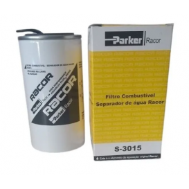 FILTRO DE COMBUSTÍVEL SEPARADOR FILTRO RACOR PARKER S-3015