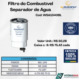 Filtro Separador De Água Caminhões Mercedes/iveco/volkswagen Filtro Separador De Água Caminhões Mercedes/iveco/volkswagen
