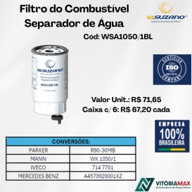 Filtro De Combustível Separador De Água Mercedes-bens/ Iveco