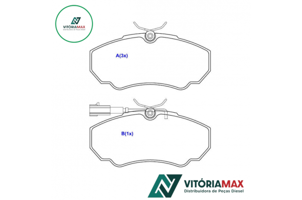 Pastilha De Freio Diant Citroen/fiat/peujeot/ford Syl2191